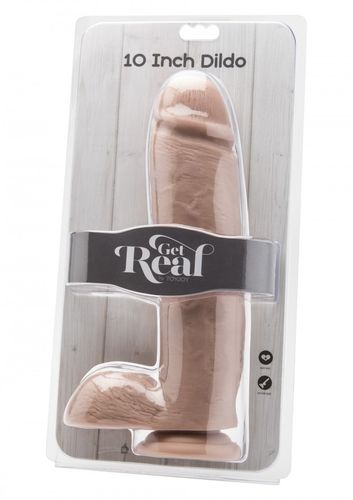 TOYJOY GET REAL Dildo 10" Cock With Balls