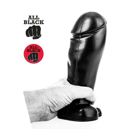 ALL BLACK AB48 9" XL CHUB Dildo