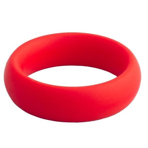 Silicone DONUT Cock Ring 40mm Red
