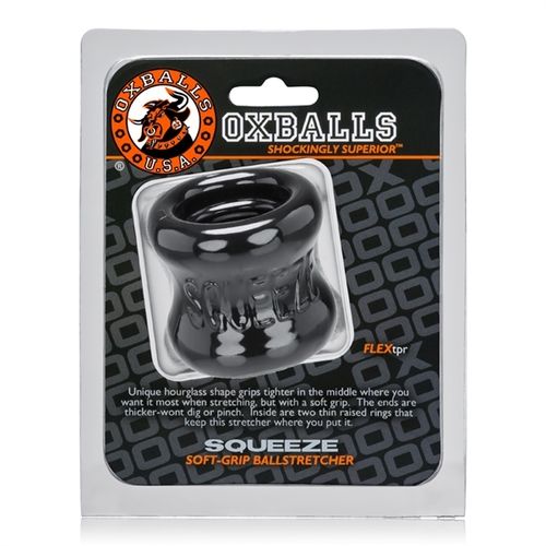 Oxballs TPR Squeeze 2" Ball Stretcher BLACK