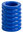 TitanMen Cock Cage Spiral Ball Stretcher Blue