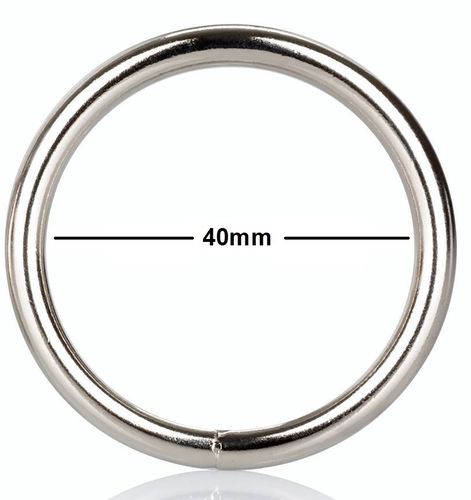 Stainless Steel 5mm REVENGE Cock Ring 40mm