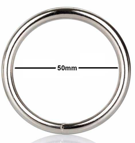 Stainless Steel 5mm REVENGE Cock Ring 50mm