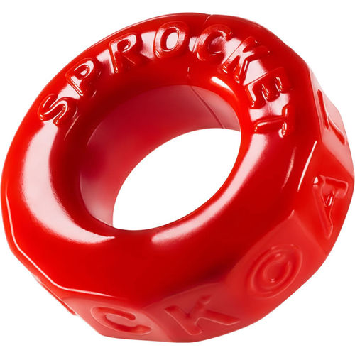 Oxballs SPROCKET Cock Ring Red