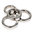 Stainless Steel Solid SQUARE CUT Cock Ring 44mm