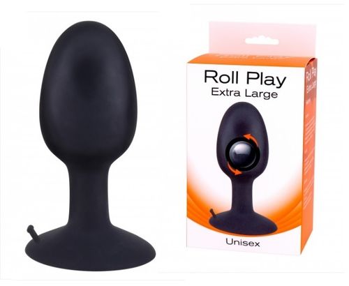 ROLL PLAY Elite Silicone Anal Butt Plug XL