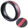 SPORTY Alloy DONUT Metal Cock Ring Black 50mm