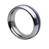 SPORTY Alloy DONUT Metal Cock Ring Silver 45mm