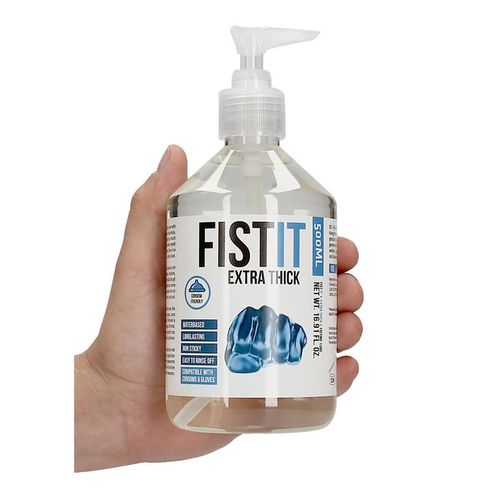 FIST IT Extra Thick Lube Pump Bottle 500ml