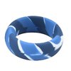 Silicone DONUT Cock Ring 40mm Camo Blue