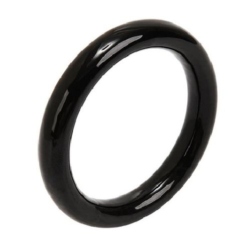 BDSM WET LOOK 7.5mm Cock Ring 40mm Black