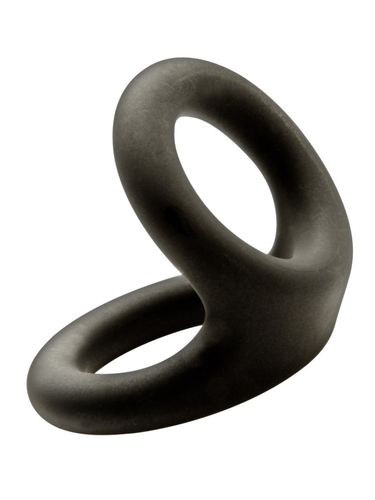 The DUAL Silicone Cock And Ball Ring