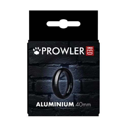 Prowler RED Aluminium DONUT Cock Ring 40mm BLACK