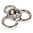 Stainless Steel Solid SQUARE CUT Cock Ring 50mm