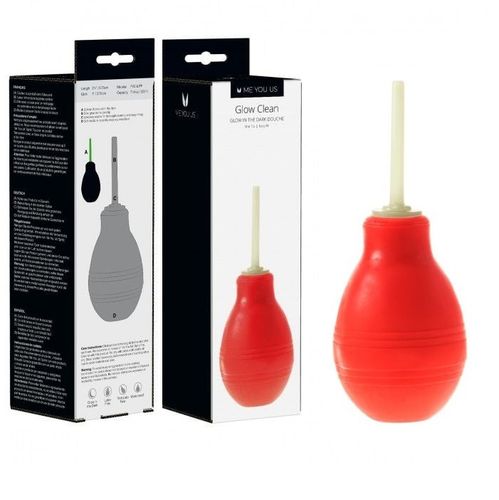 Glow Clean Red Anal DOUCHE 250ml Screw Top