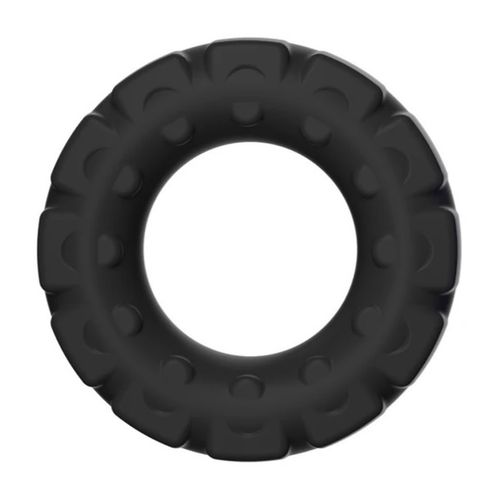 TYRE Silicone Cock Ring Ball Ring Black