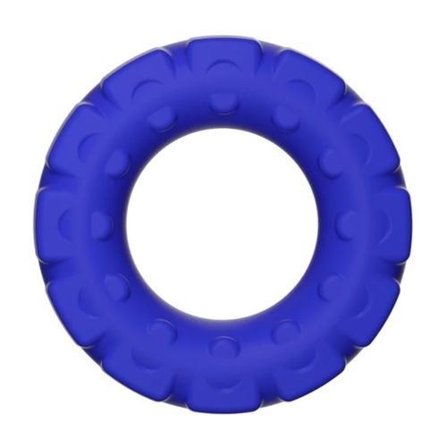 TYRE Silicone Cock Ring Ball Ring Blue