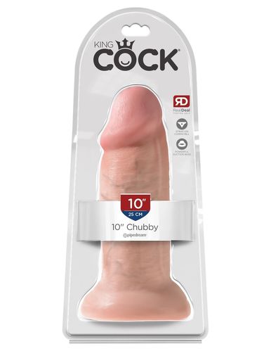 Pipedream Dildo KING COCK 10 inch CHUBBY